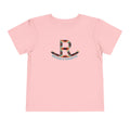 Toddler Tee — Colorful 'R' Logo Rocking in Thread Co.