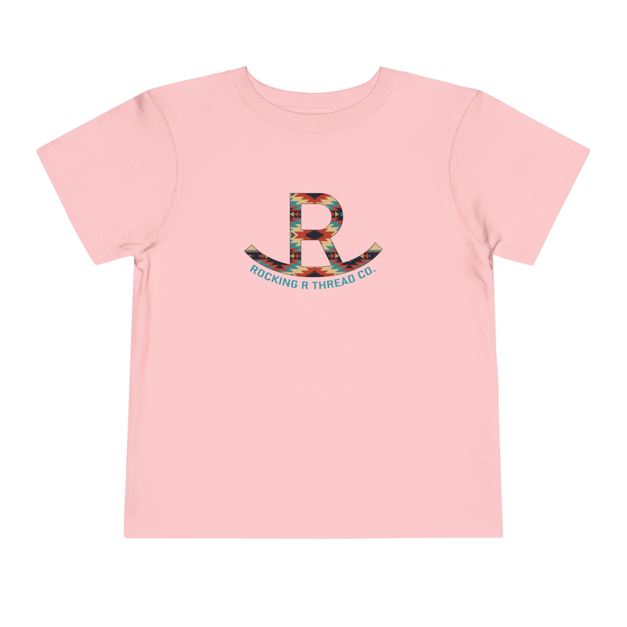 Toddler Tee — Colorful 'R' Logo Rocking in Thread Co.