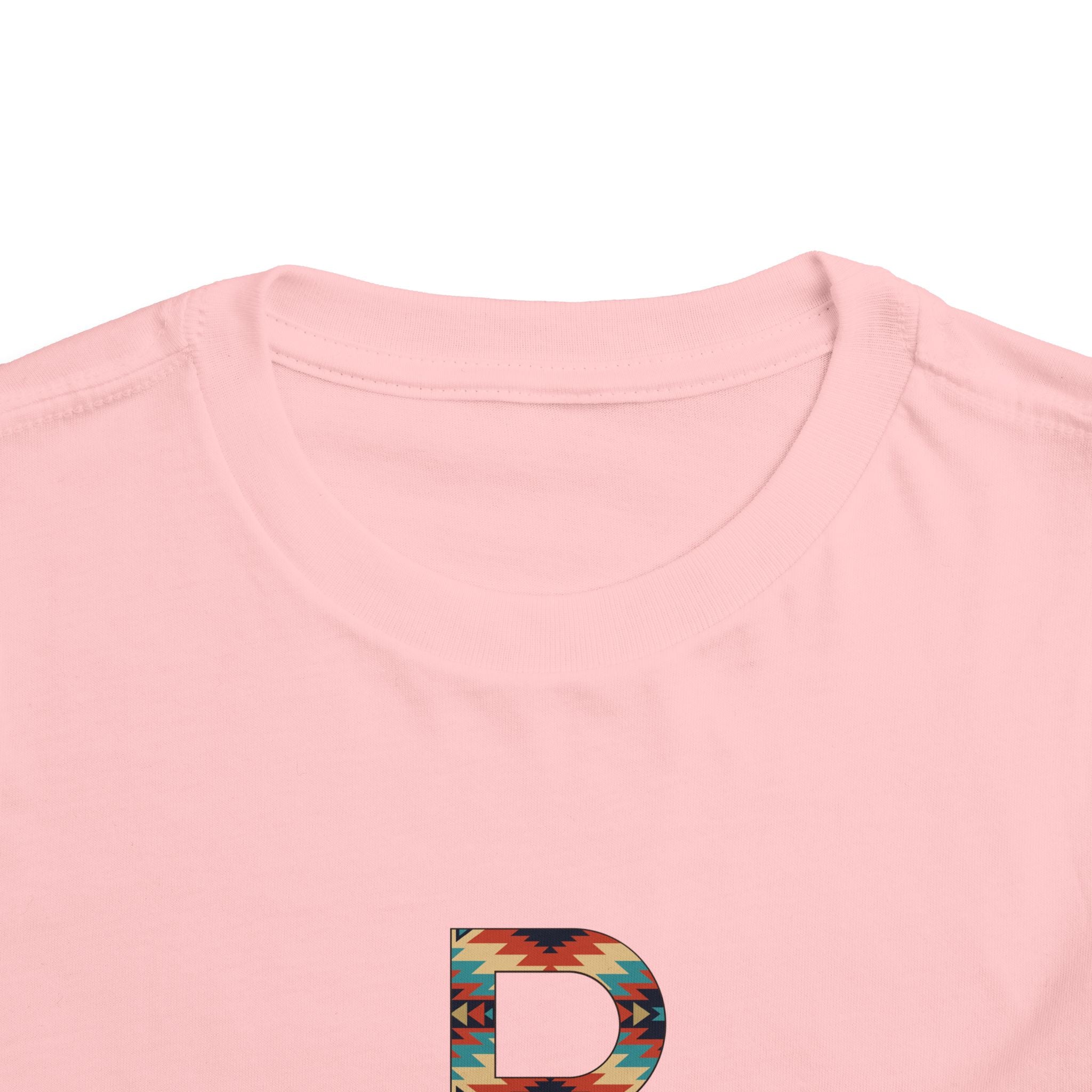 Toddler Tee — Colorful 'R' Logo Rocking in Thread Co.