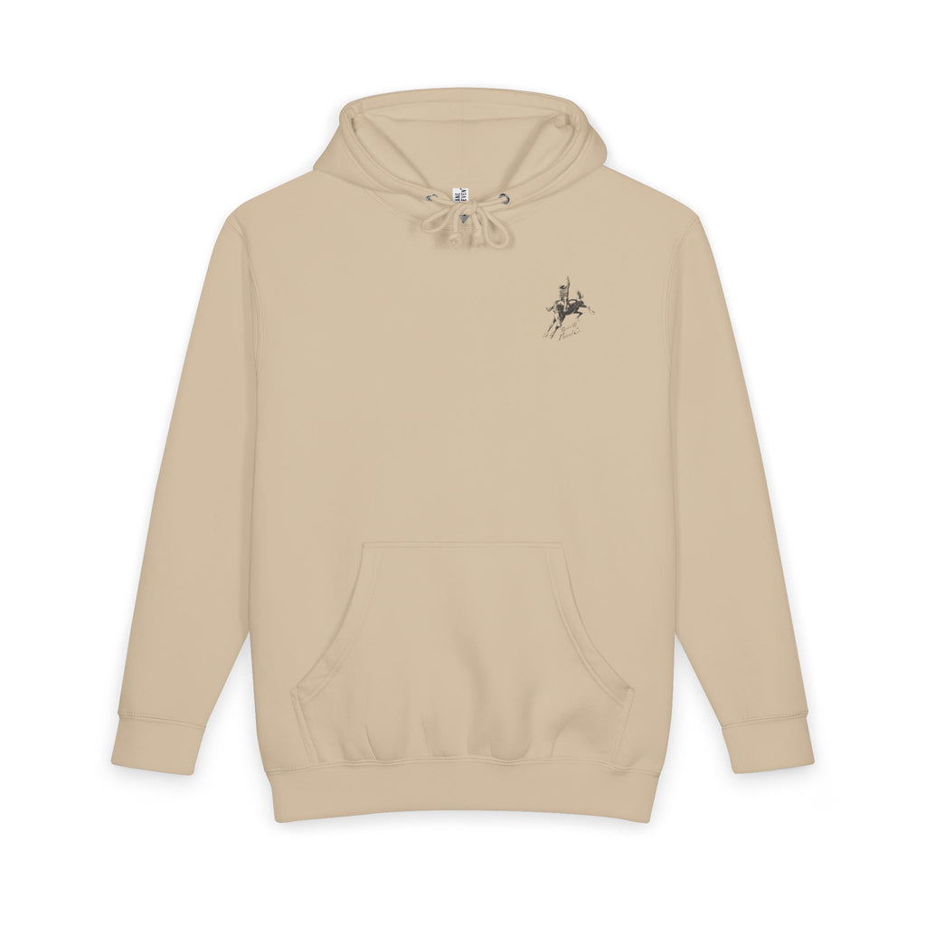 Rodeo Bucking Bronco Hoodie — "Don't Get Bucked" Western Pullover