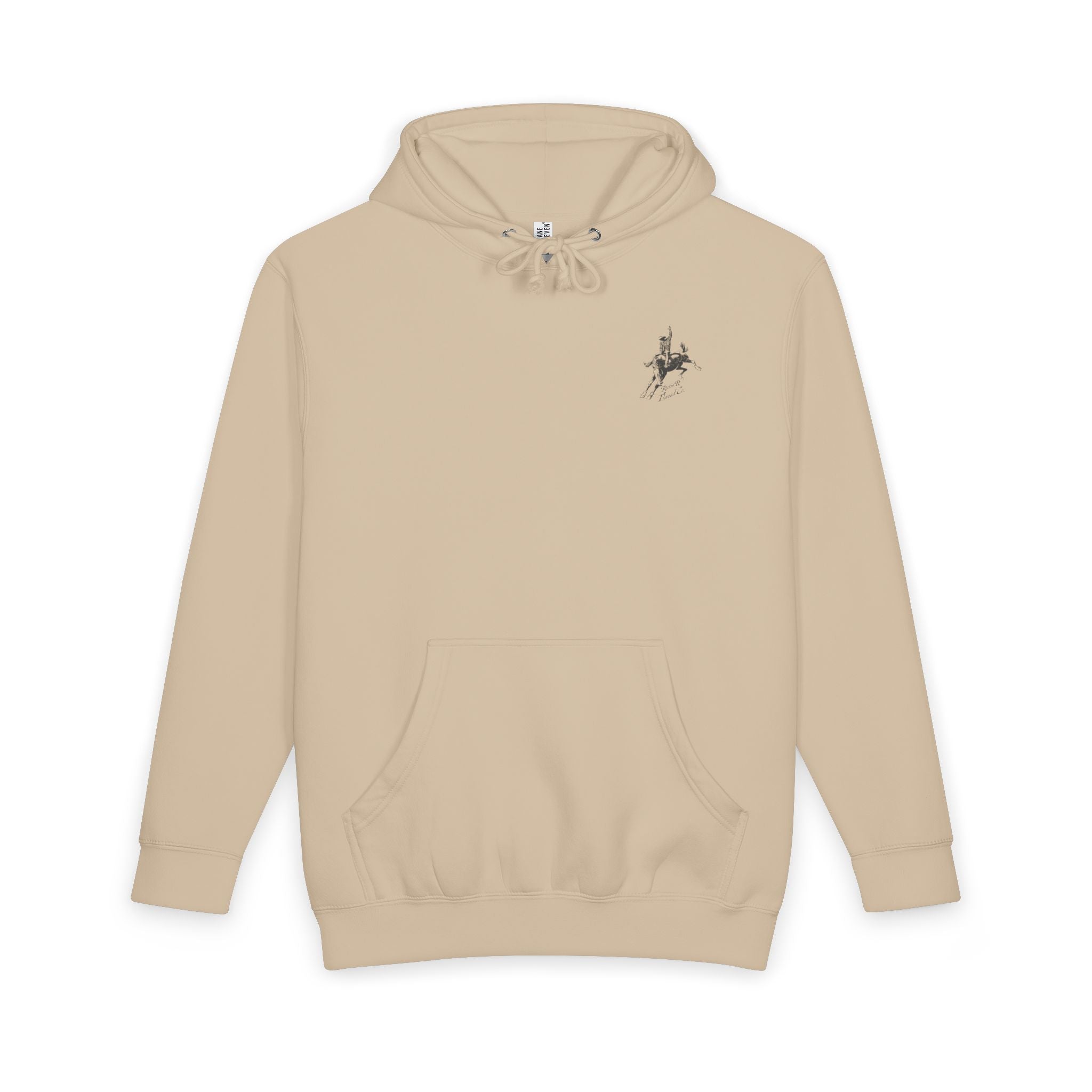 Rodeo Bucking Bronco Hoodie — "Don't Get Bucked" Western Pullover