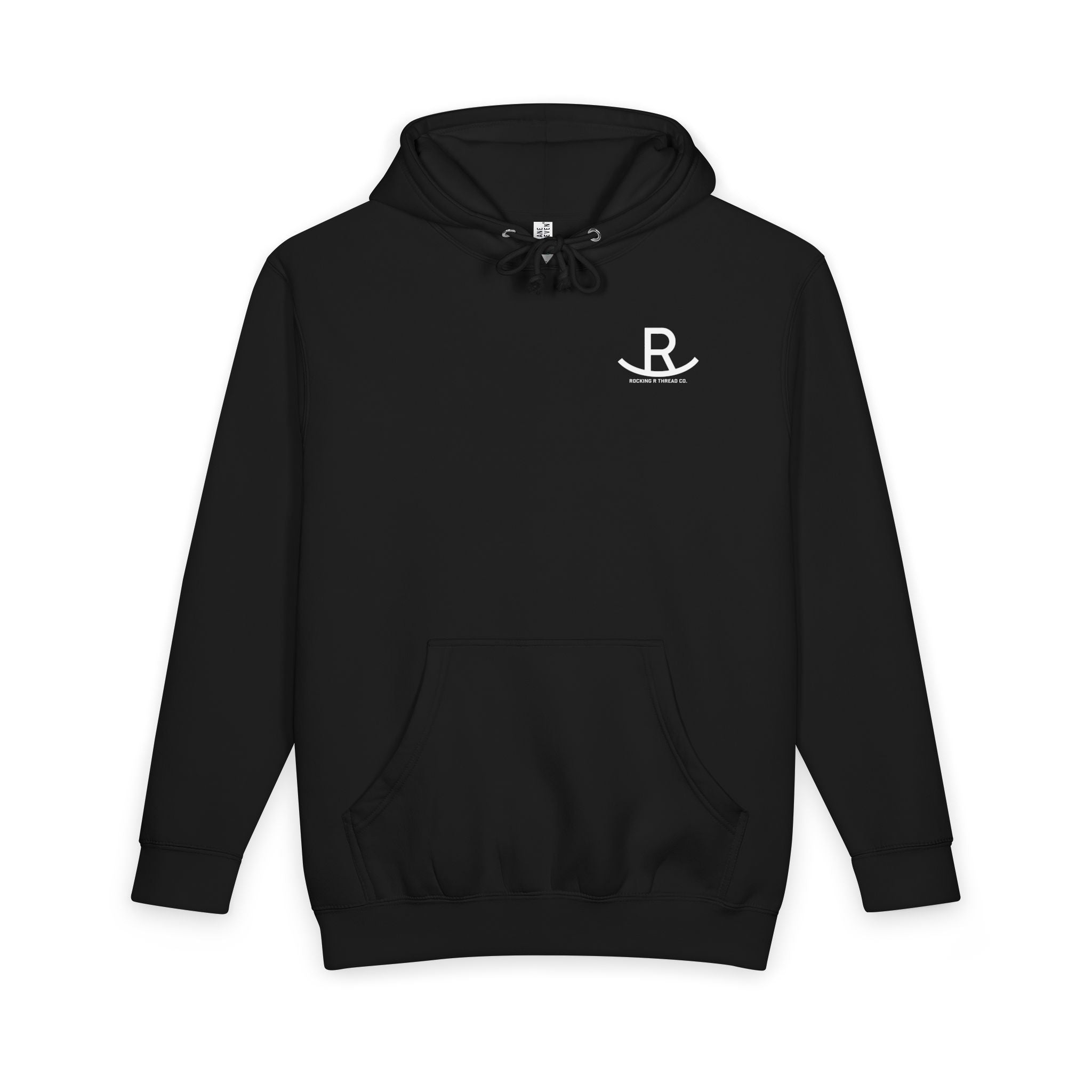 Logo Pullover Hoodie — Rocking R Thread Co. Chest & Back Crewneck