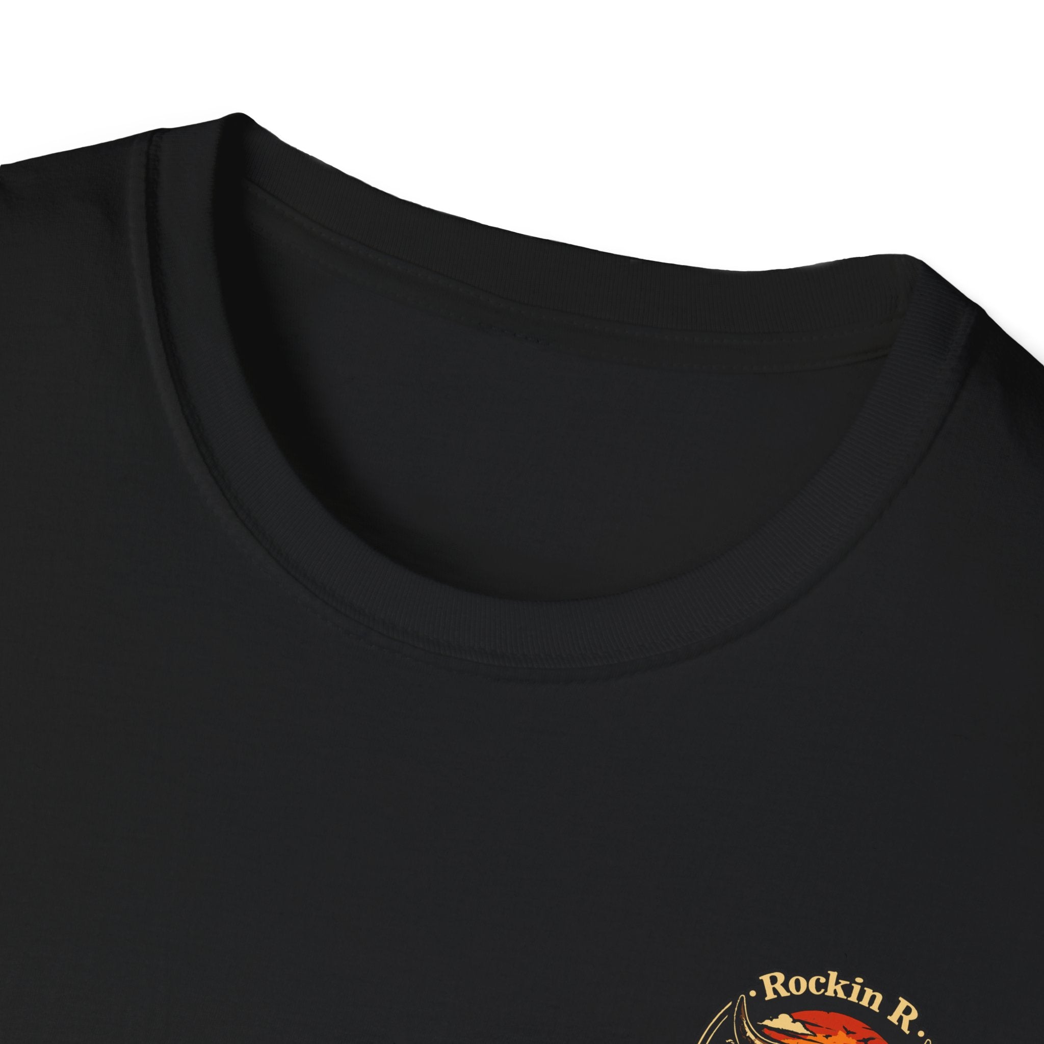 Rockin R Thread Co. Western Skull T-Shirt — Desert Cow Skull Graphic Tee
