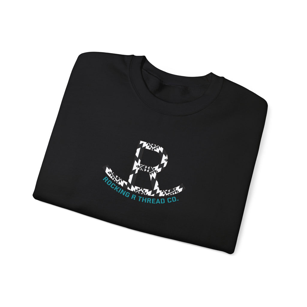 Monogram R Leopard Crewneck Sweatshirt